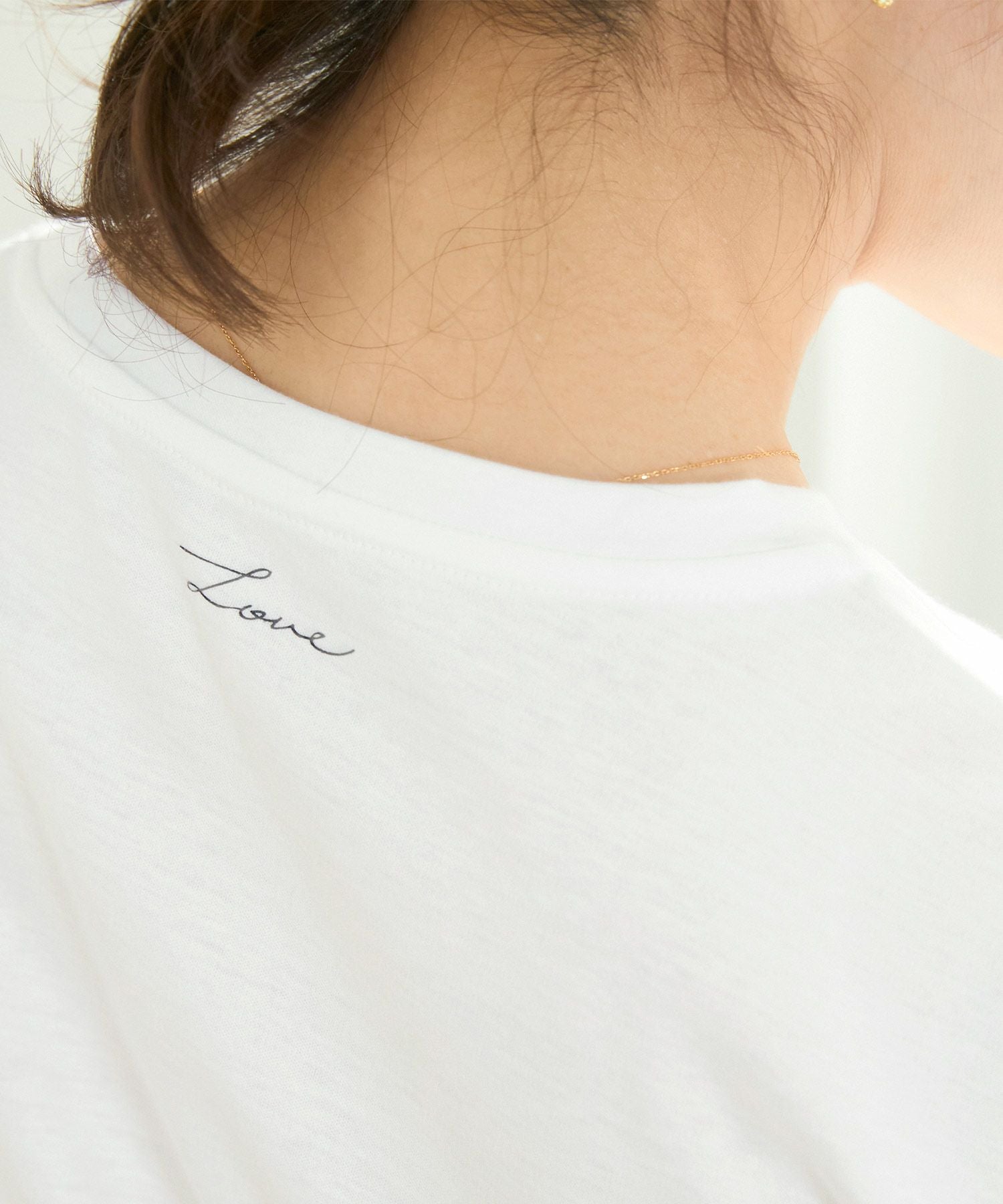 汗染み軽減・接触冷感 Love プリント Tシャツ Liala×PG 全3色｜lpg511