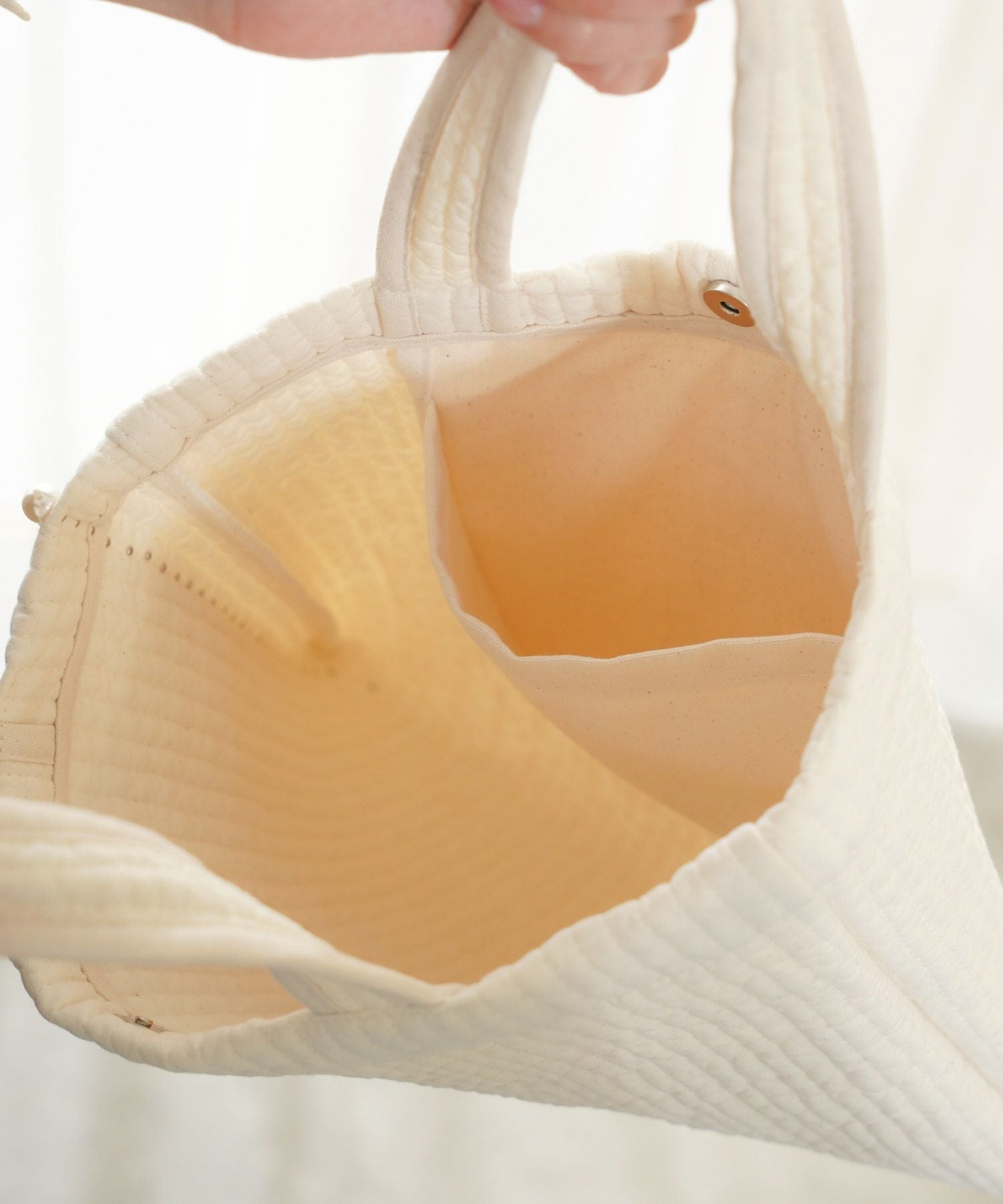 パール トリム ヌビバッグ lieulien×miimii 全2色｜lul912-0282【5