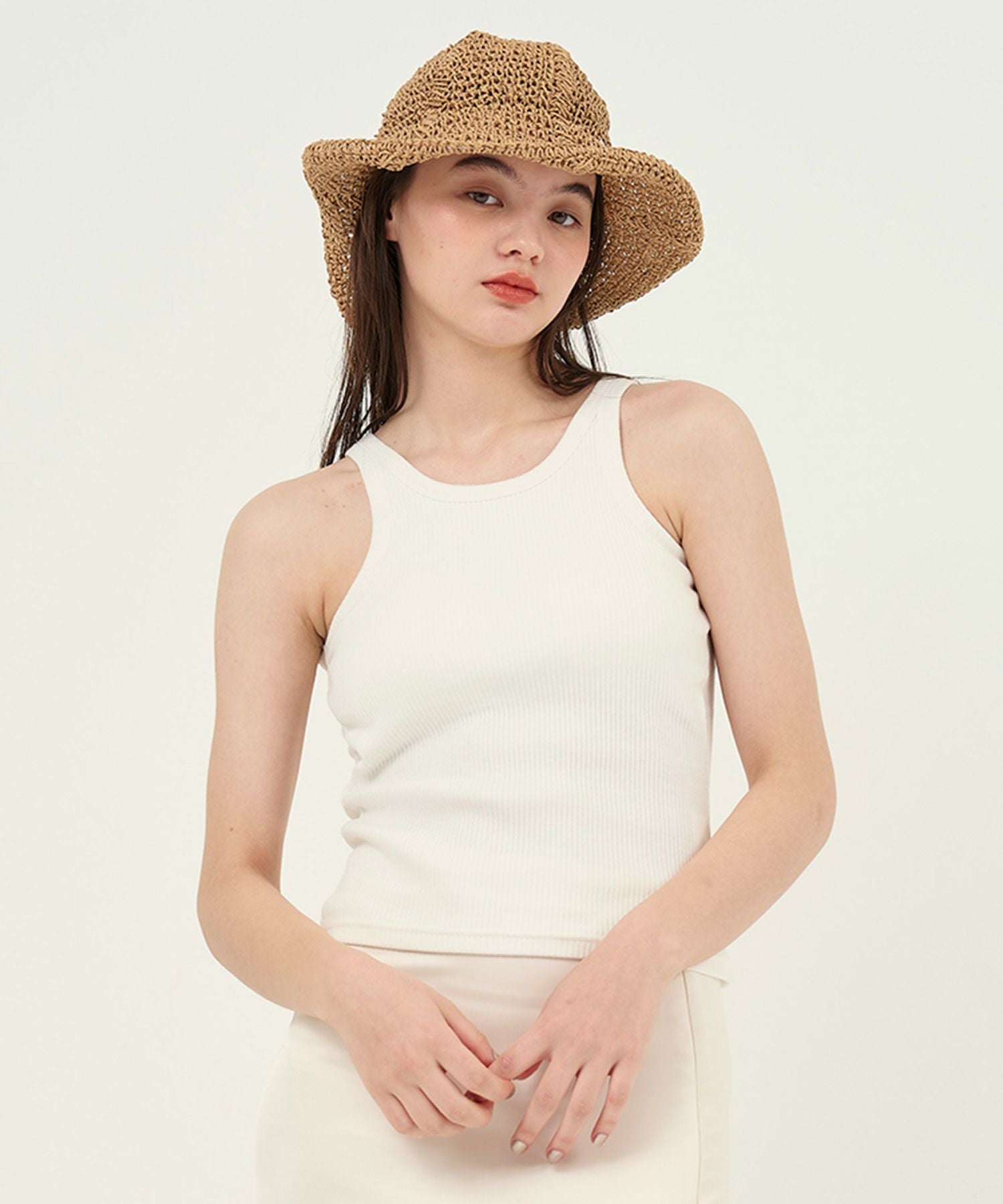 カップ付き アメスリタンク TINA：JOJUN 全4色｜tnj521-0602【3