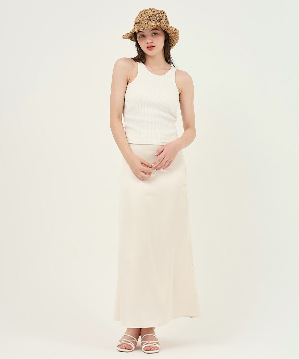 トップス/アメスリ/オフホワイト/ベビーピンク/ベビーオレンジ/ブラックネイビー