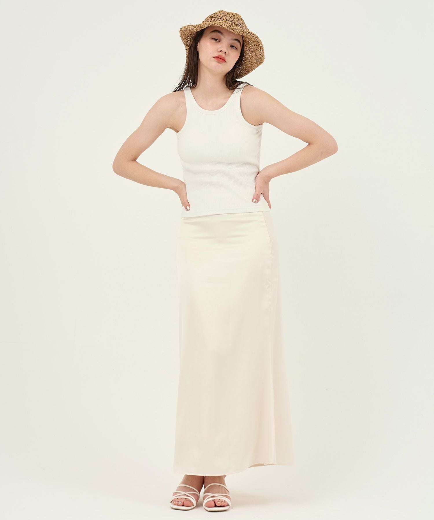 カップ付き アメスリタンク TINA：JOJUN 全4色｜tnj521-0602【3