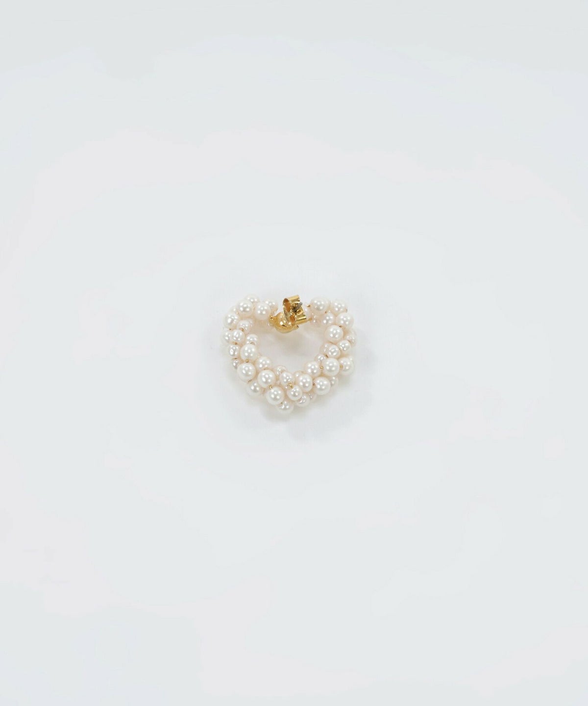 ハートツイストパールピアスPrimaScherrer全1色｜psc965-0721【1】