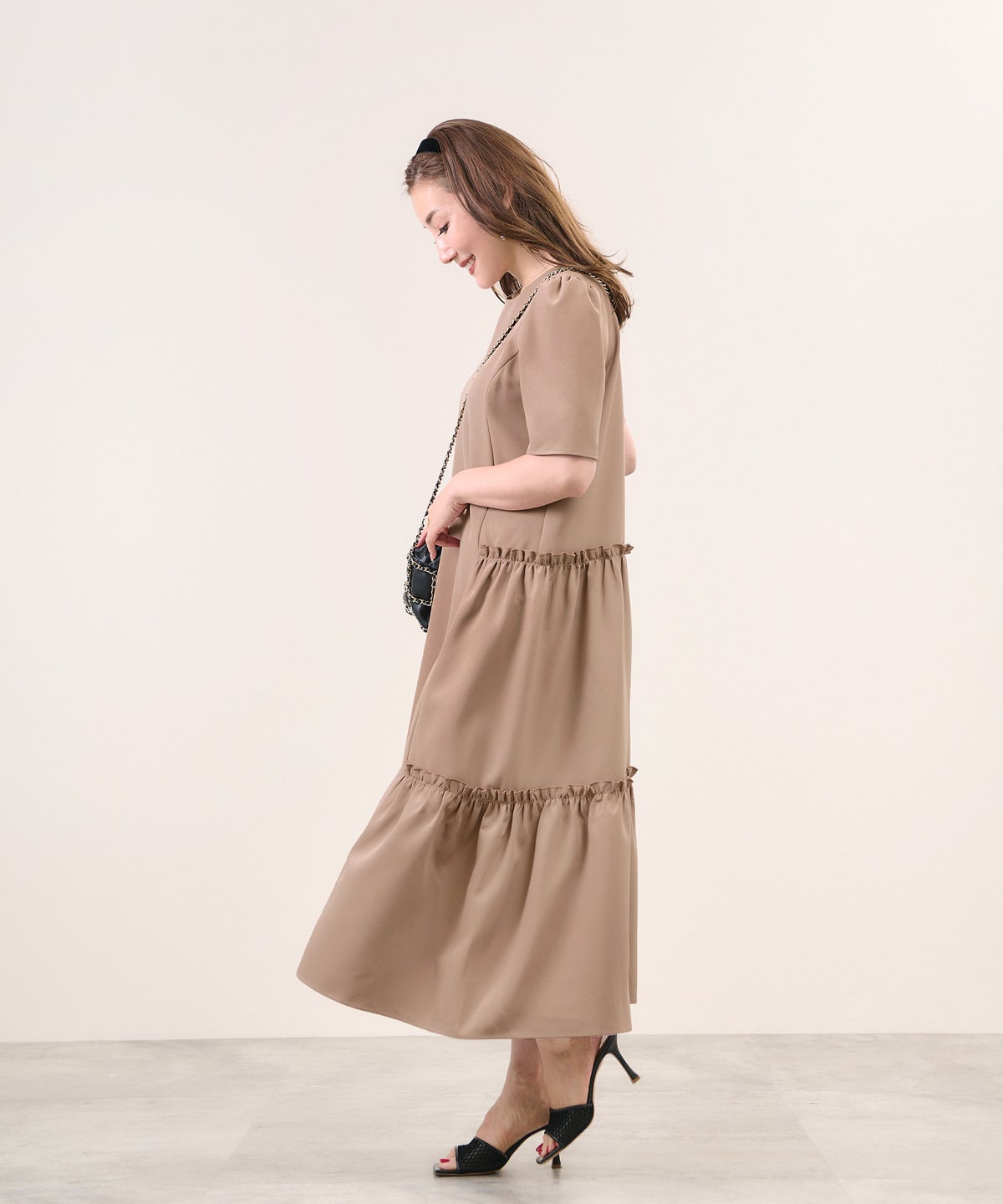 新色追加 S/M/L 手洗い可 きれいめ 大人カジュアル 40代 30代 コーデ おしゃれ 夏 人気 黒 ホワイト 無地 ロング丈 リゾート