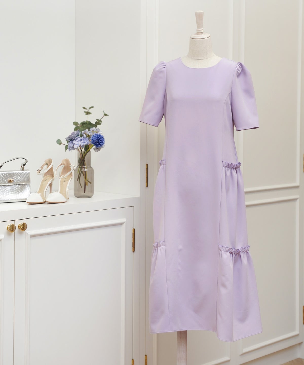 新色追加/newcolorきれいめ服4新色追加 S/M/L 手洗い可 きれいめ 大人カジュアル 40代 30代 コーデ おしゃれ 夏 人気 黒 ホワイト 無地 ロング丈 リゾート0代30代半袖コーデおしゃれ夏人気黒ホワイト無地リゾート