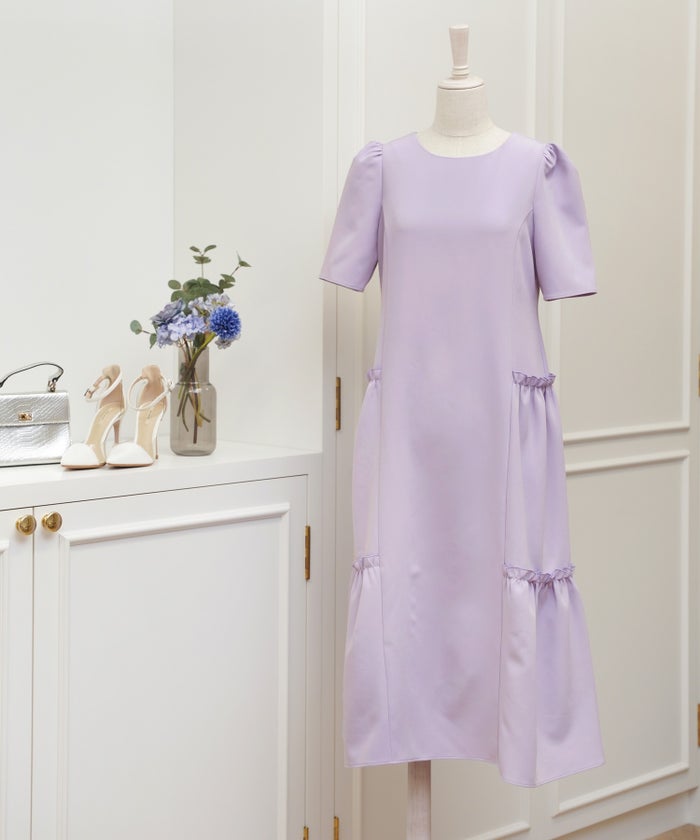 新色追加/newcolorきれいめ服4新色追加 S/M/L 手洗い可 きれいめ 大人カジュアル 40代 30代 コーデ おしゃれ 夏 人気 黒 ホワイト 無地 ロング丈 リゾート0代30代半袖コーデおしゃれ夏人気黒ホワイト無地リゾート