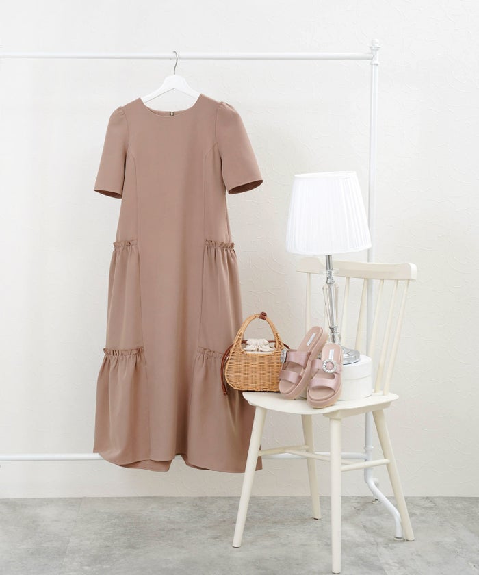 新色追加 S/M/L 手洗い可 きれいめ 大人カジュアル 40代 30代 コーデ おしゃれ 夏 人気 黒 ホワイト 無地 ロング丈 リゾート