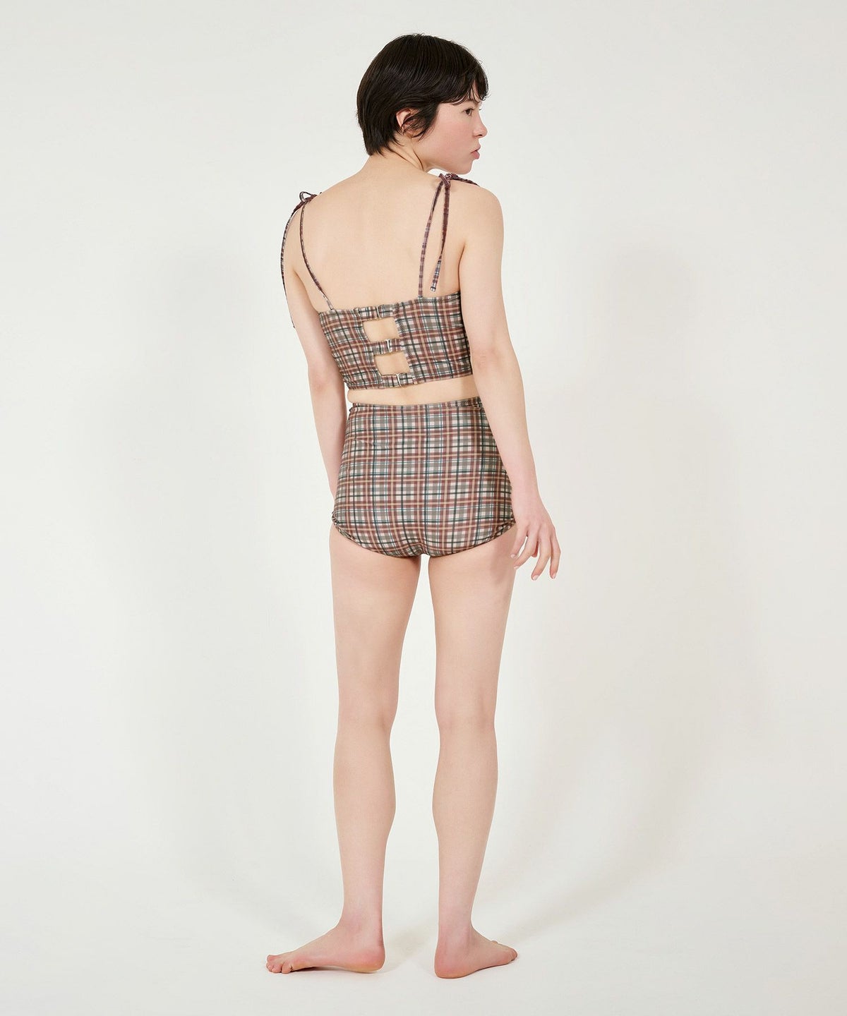 水着/スイムウェア/チェック柄/夏/海/プール