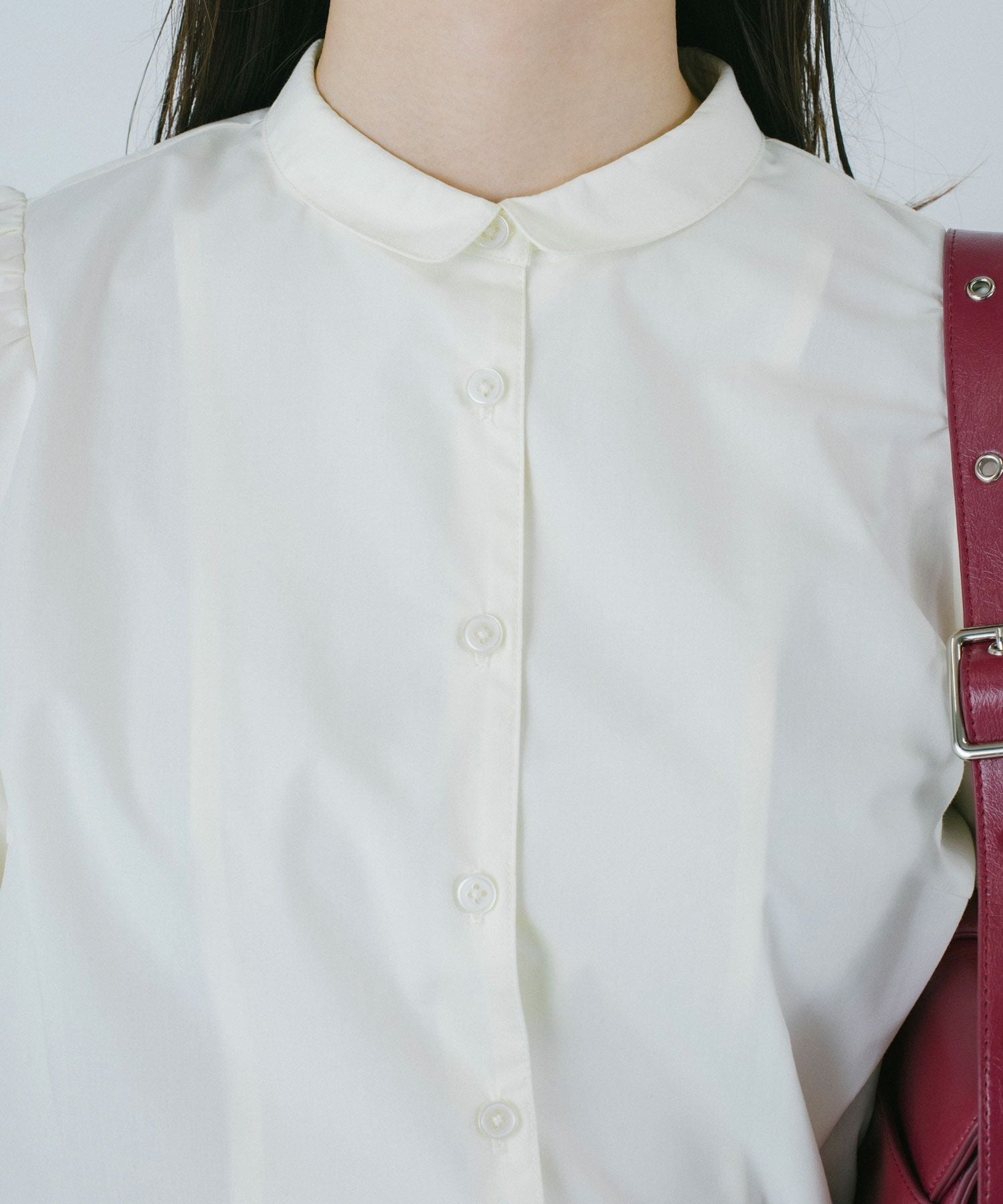 GWSALE ちび襟 半袖ブラウス TINA：JOJUN 全3色｜tnj821-0618【6