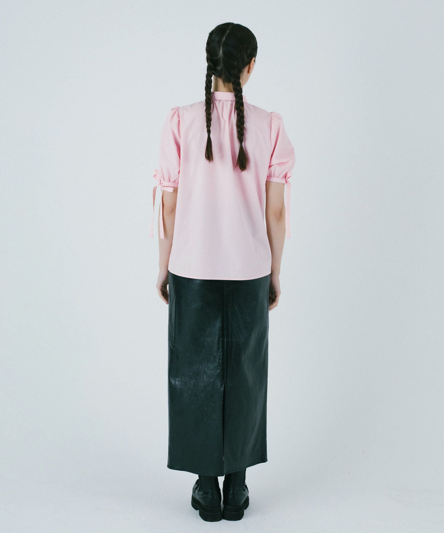Tabrik リネンブラウス シャツカットソー タブリク ピンク 半袖 Tシャツ Qoo10] ピンク Tシャツ レディース 夏 半袖