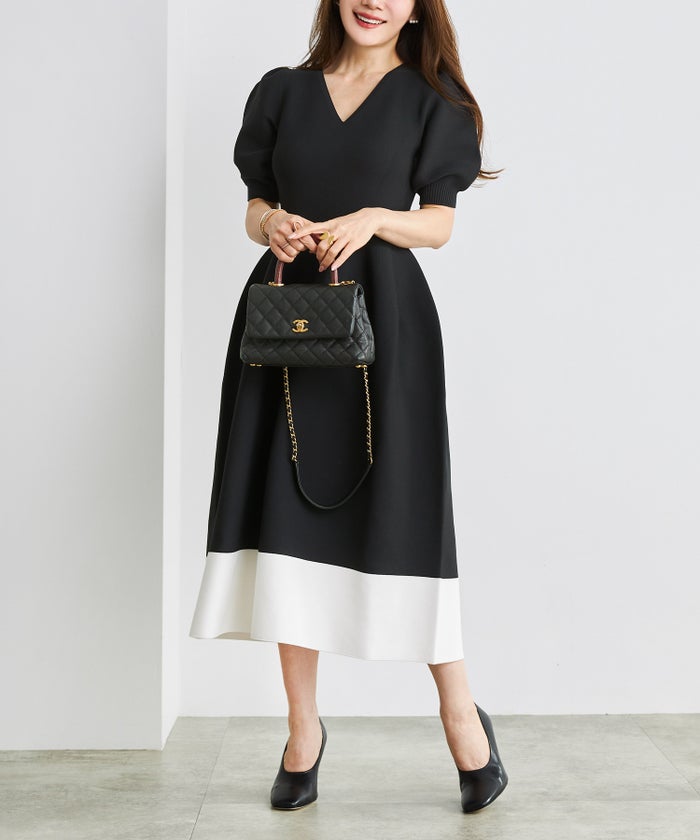 新色追加 日本製 レディース おしゃれ きれいめ オフィス 半袖 上品 黒 かわいい ファッション ジョイントスペース