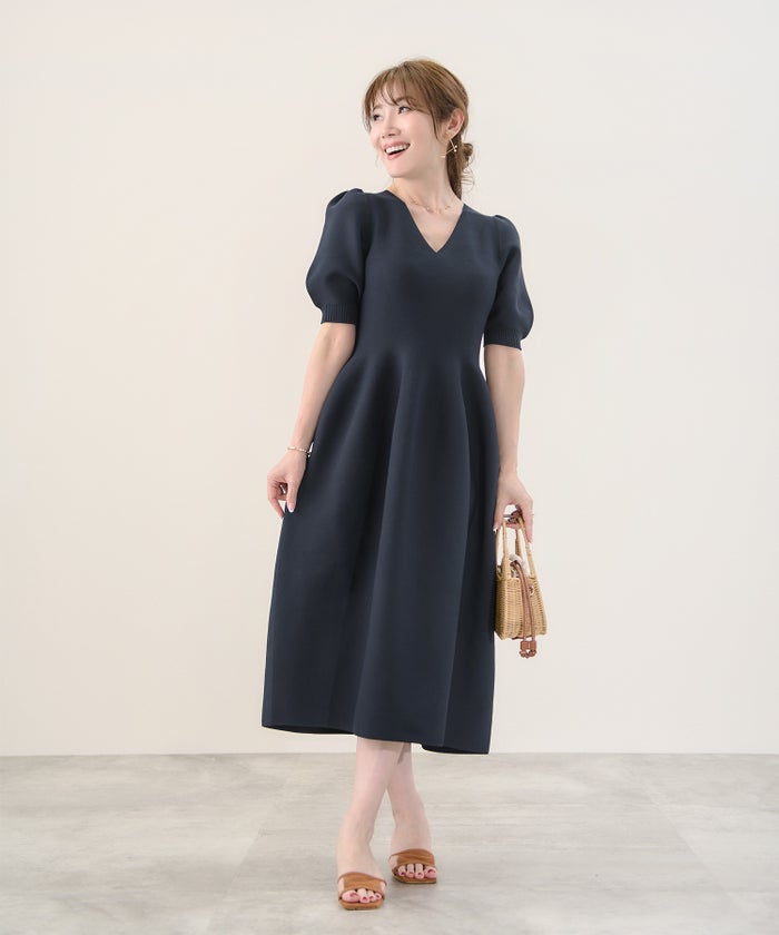 新色追加 日本製 レディース おしゃれ きれいめ オフィス 半袖 上品 黒 かわいい ファッション ジョイントスペース