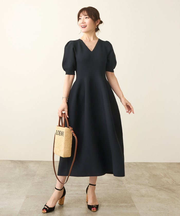 新色追加 日本製 レディース おしゃれ きれいめ オフィス 半袖 上品 黒 かわいい ファッション ジョイントスペース