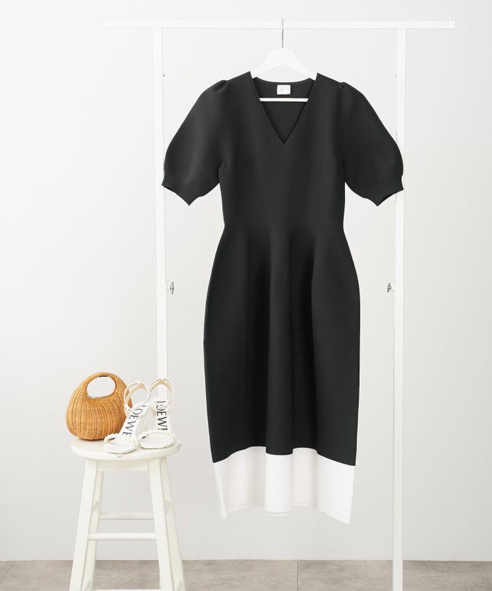 新色追加 日本製 レディース おしゃれ きれいめ オフィス 半袖 上品 黒 かわいい ファッション ジョイントスペース