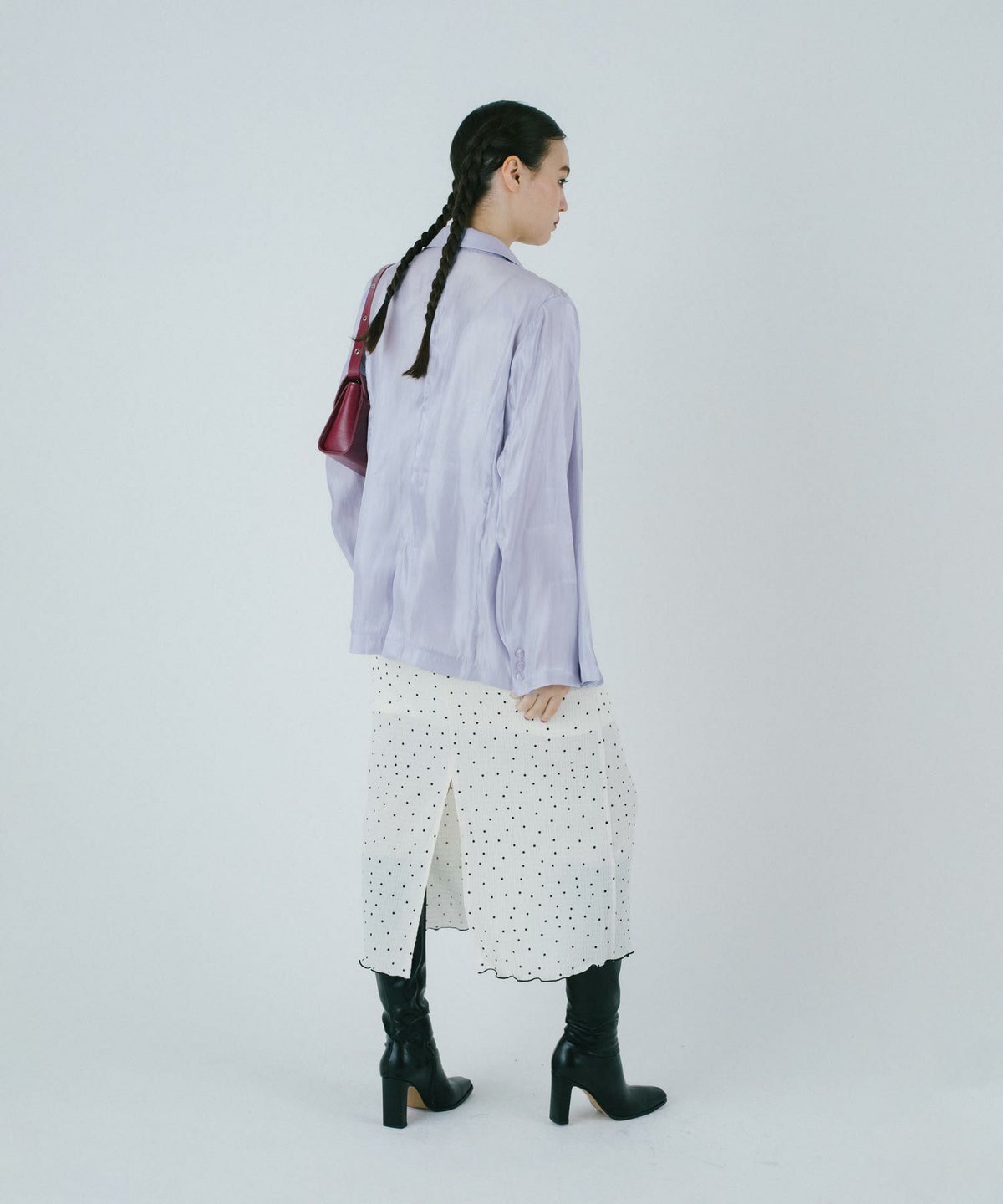 アウター/ジャケット/シアージャケット/サテン