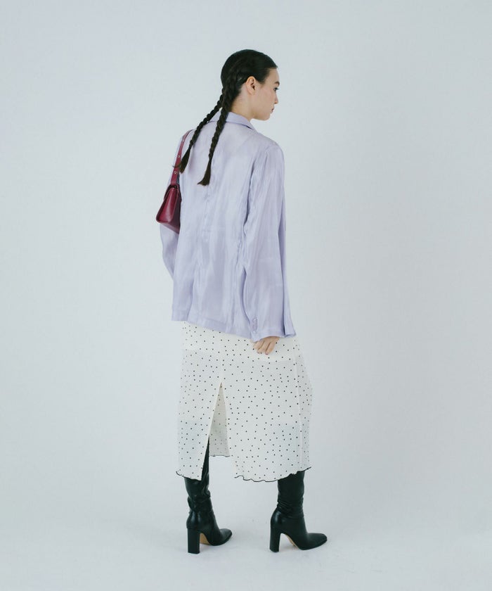 アウター/ジャケット/シアージャケット/サテン