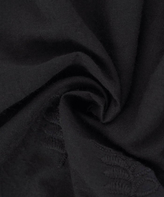 レディース/スカート/ティアード/アシメ/綿/コットン100%/コットン/レース/花/草/ホワイト/ネイビー/春/夏/秋/スカラップ/エレガント/カジュアル/ナチュラル