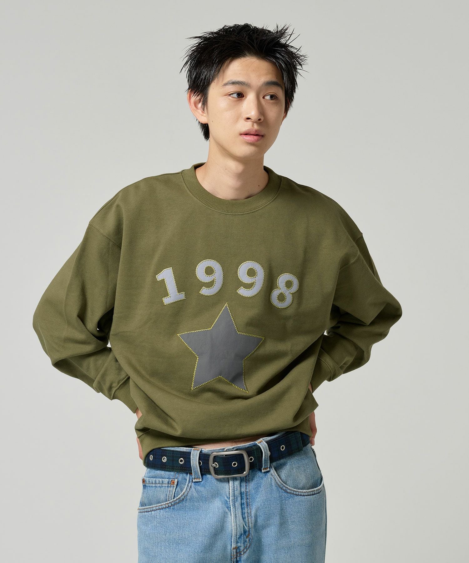 ユニセックス ロゴスウェット TINA：JOJUN 全4色｜tnj531-0676【15】