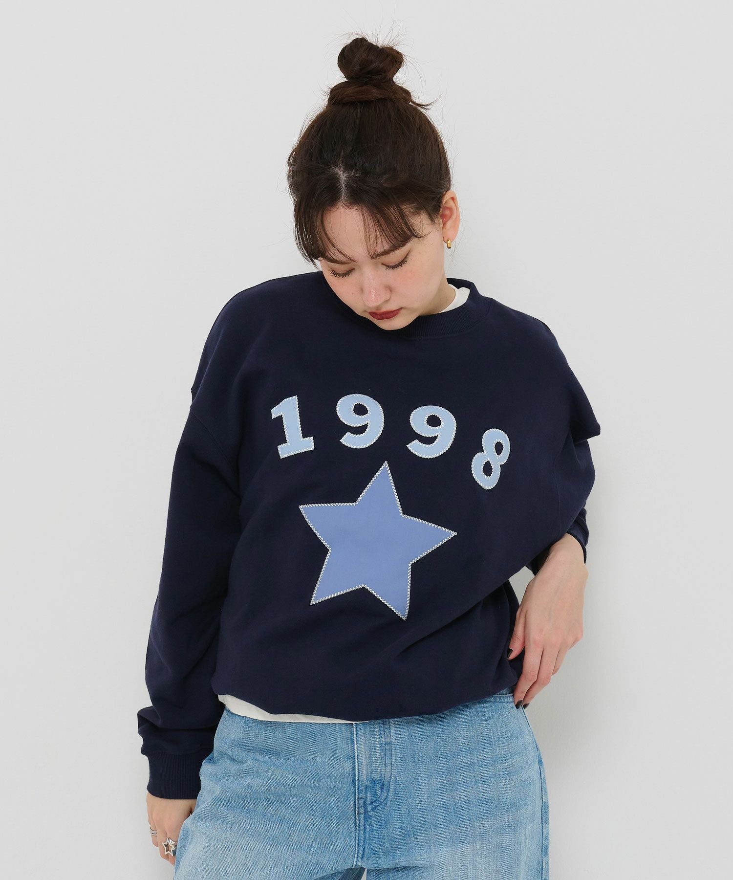 ユニセックス ロゴスウェット TINA：JOJUN 全4色｜tnj531-0676【15】