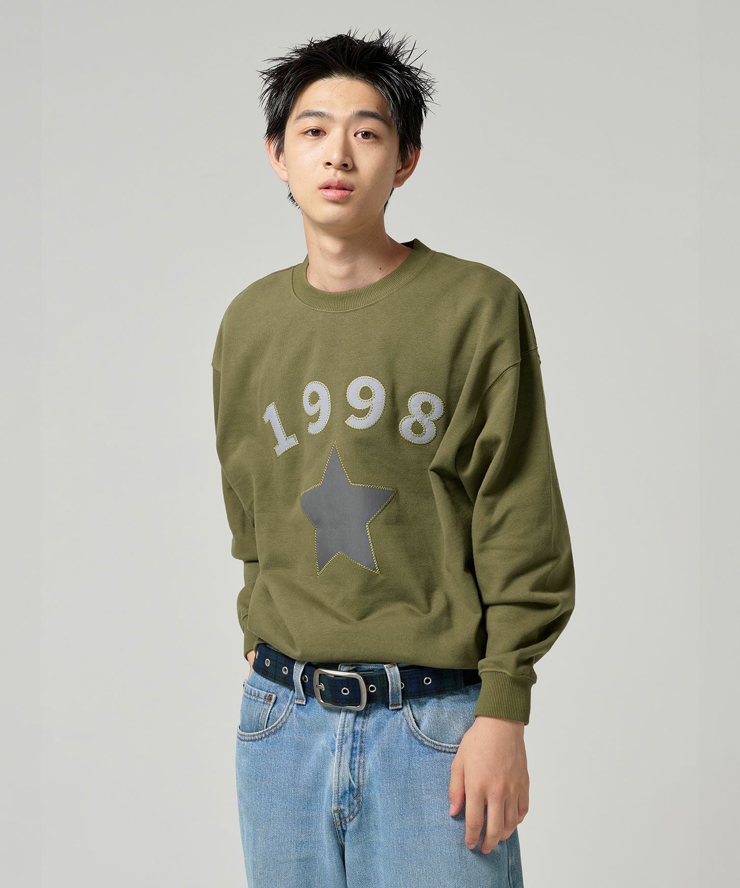 ゆ！！16AW！jonnlynx♡スウェットトップス ユニセックス ロゴスウェット TINA：JOJUN 全4色｜tnj531-0676【15】