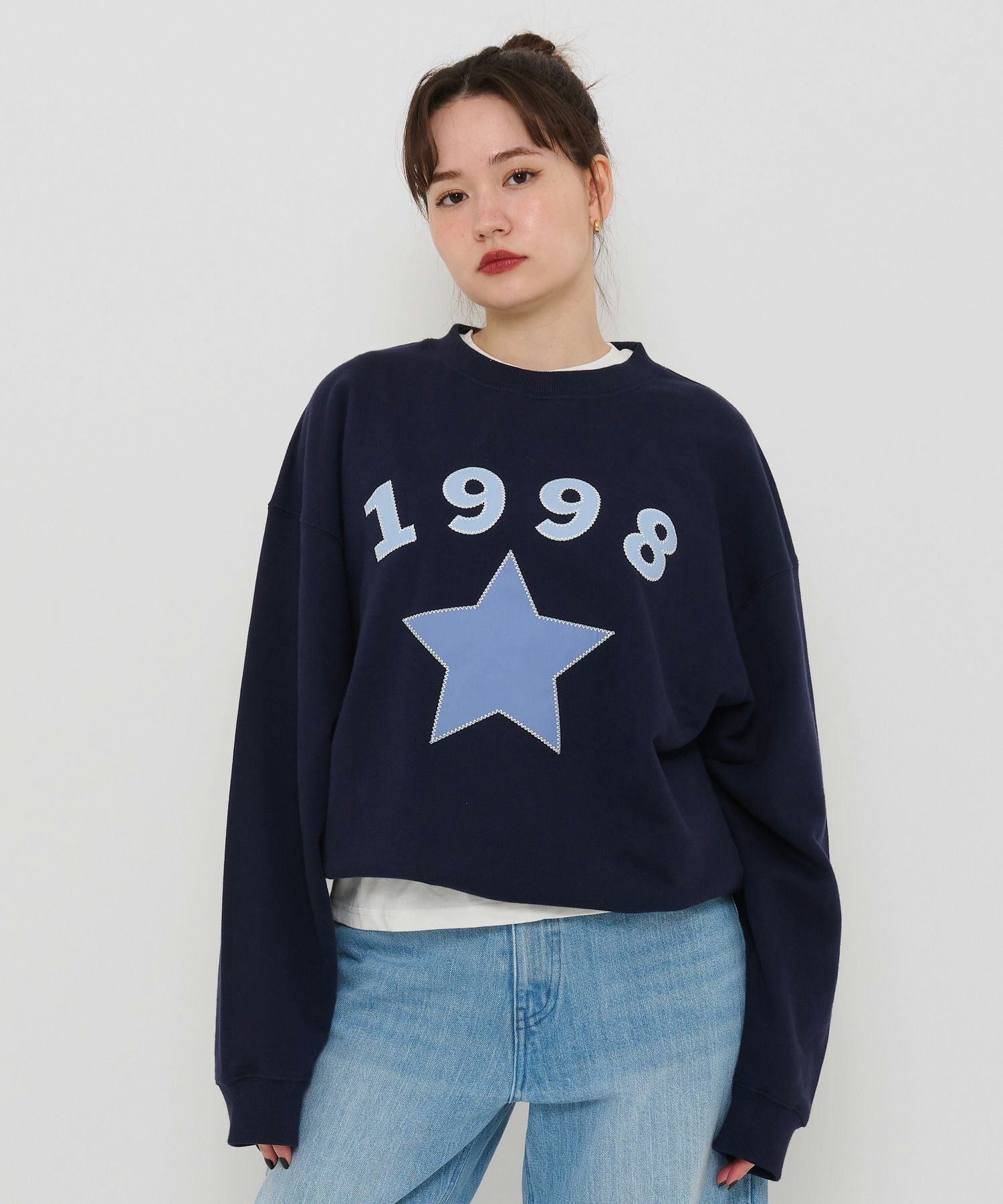 ユニセックス ロゴスウェット TINA：JOJUN 全4色｜tnj531-0676【15】