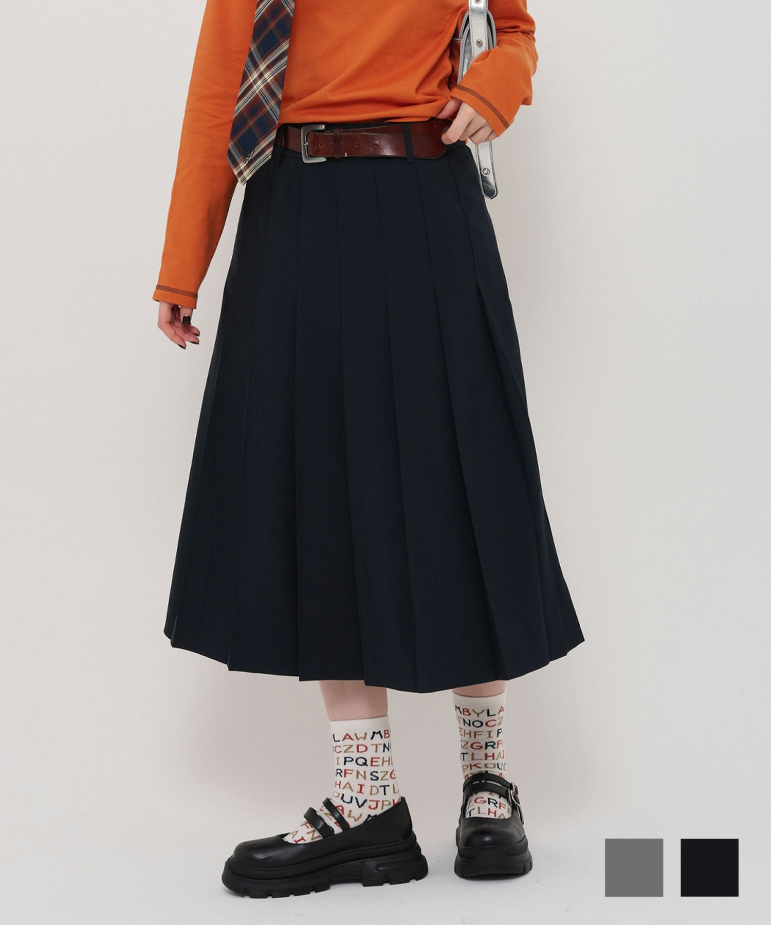 美品JOURNAL STANDARD luex SUNDAYプリーツスカート JOURNAL STANDARD - 2021 ジャーナルスタンダードラックス☆SUNDAY