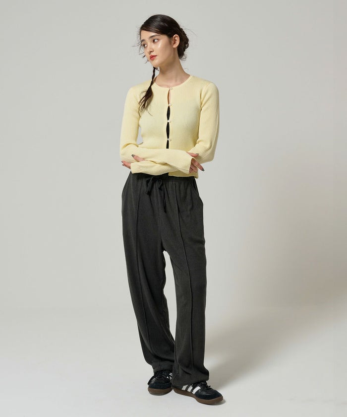 ボトムス/パンツ/ニットソー/ドロスト