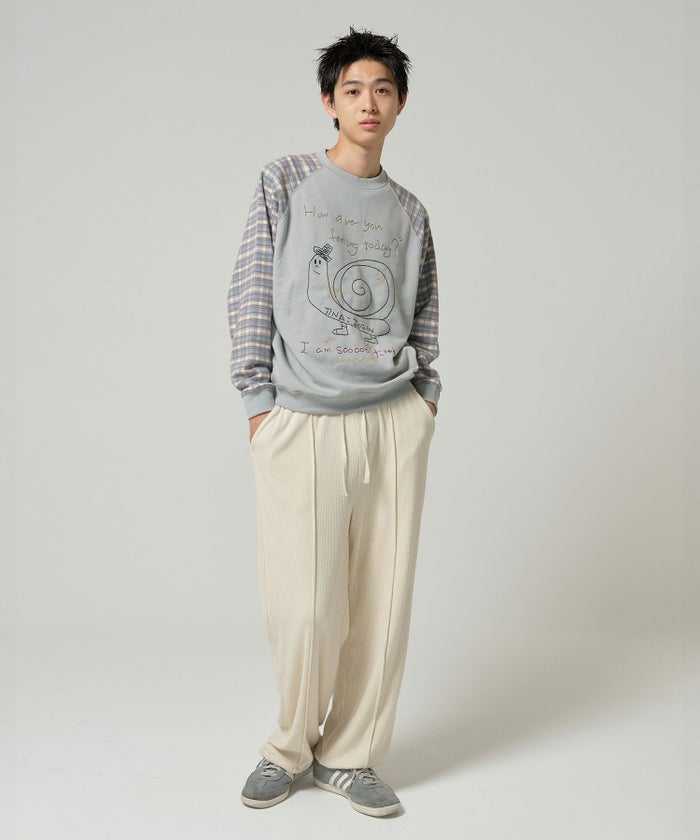 ボトムス/パンツ/ニットソー/ドロスト