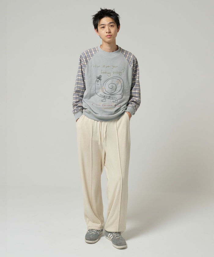 ボトムス/パンツ/ニットソー/ドロスト