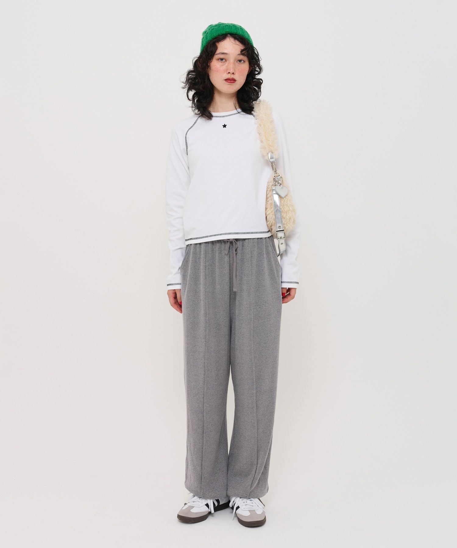 Special-Price-SALE ドロスト ニットソーパンツ TINA：JOJUN 全3色