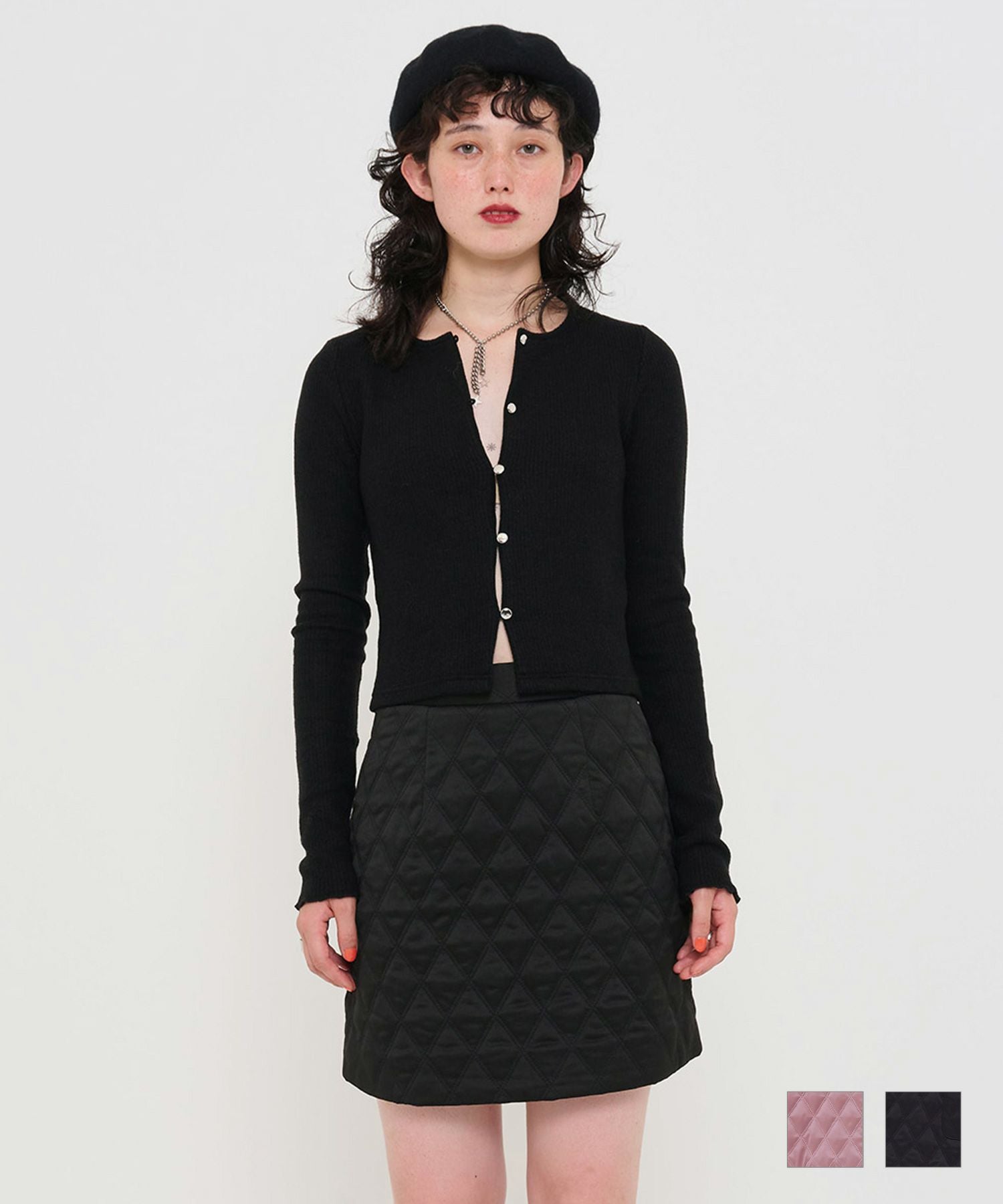 スカート Tina mini skirt プリーツ ミニスカート TINA：JOJUN 全3色｜tnj641-0742【1】