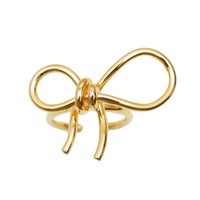 ビッグ リボン リング Big Ribbon Ring 真鍮 ファッションリング ビッグ リボン リング Big Ribbon Ring （Liala）