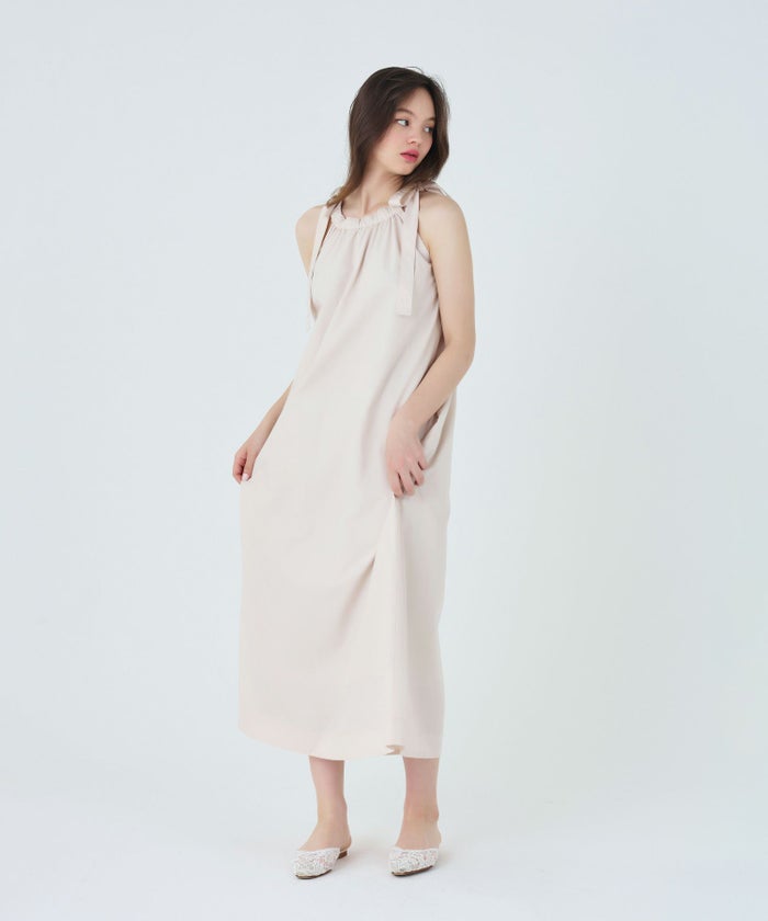 ワンピース/ドレス/アメスリ/ピンクベージュ/ブラックネイビー