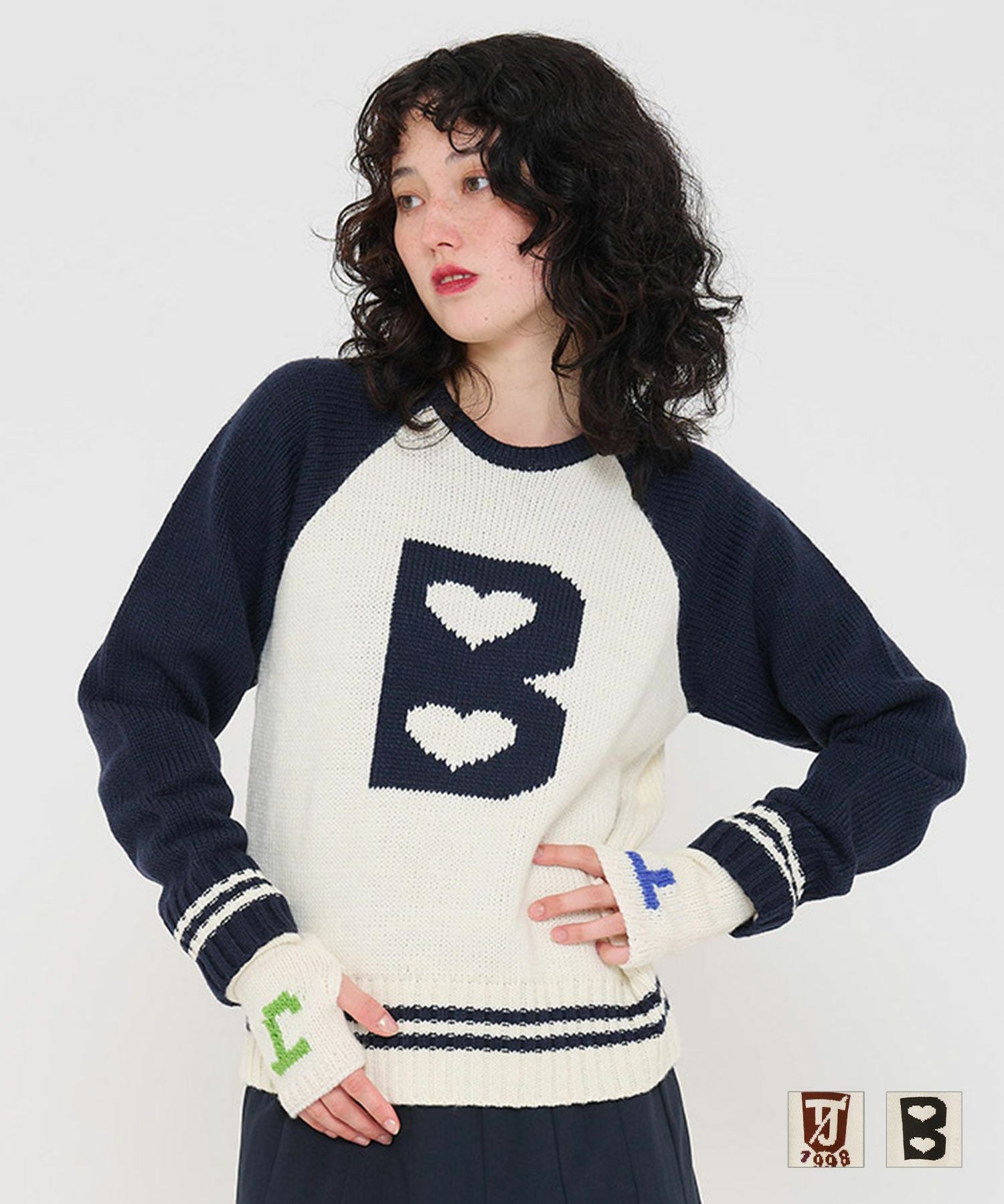 オリジナル ジャカードニット TINA：JOJUN 全2色｜tnj441-0661【5】