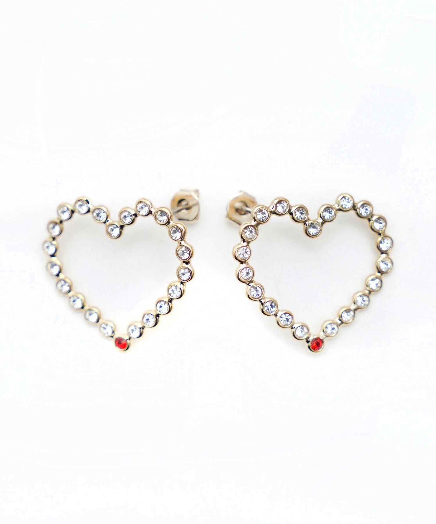 【1226】ハートとタッセルのピアスイヤリング ハート シェイプ ピアス イヤリング Heart Shape Pierce Earring