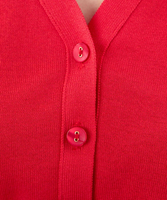 手洗い可/日本製/トップス/羽織/日焼け対策/パフスリーブ/Vネック/冷房対策/春/夏/秋口