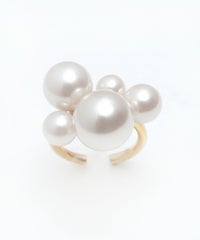 バブル パール リング Bubble Pearl Ring 真鍮 プラパール ファッションリング バブル パール リング Bubble Pearl Ring （Liala）