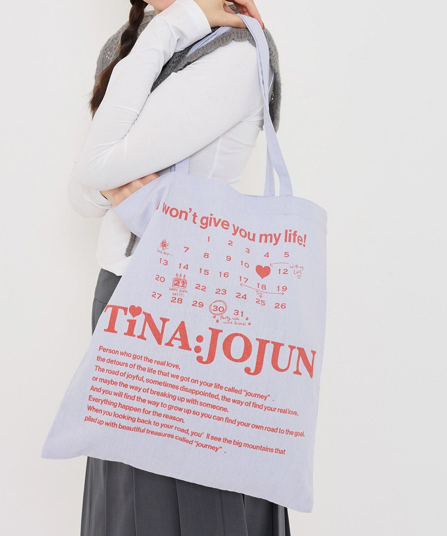 オリジナルプリント トートバッグ TINA：JOJUN 全3色｜tnj932-0690【6