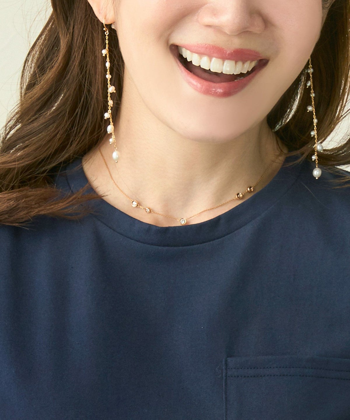 SDGs/PBPオーガニック/手洗い可/半袖/Tシャツ/ロゴ/胸元ポケット/大人可愛い/