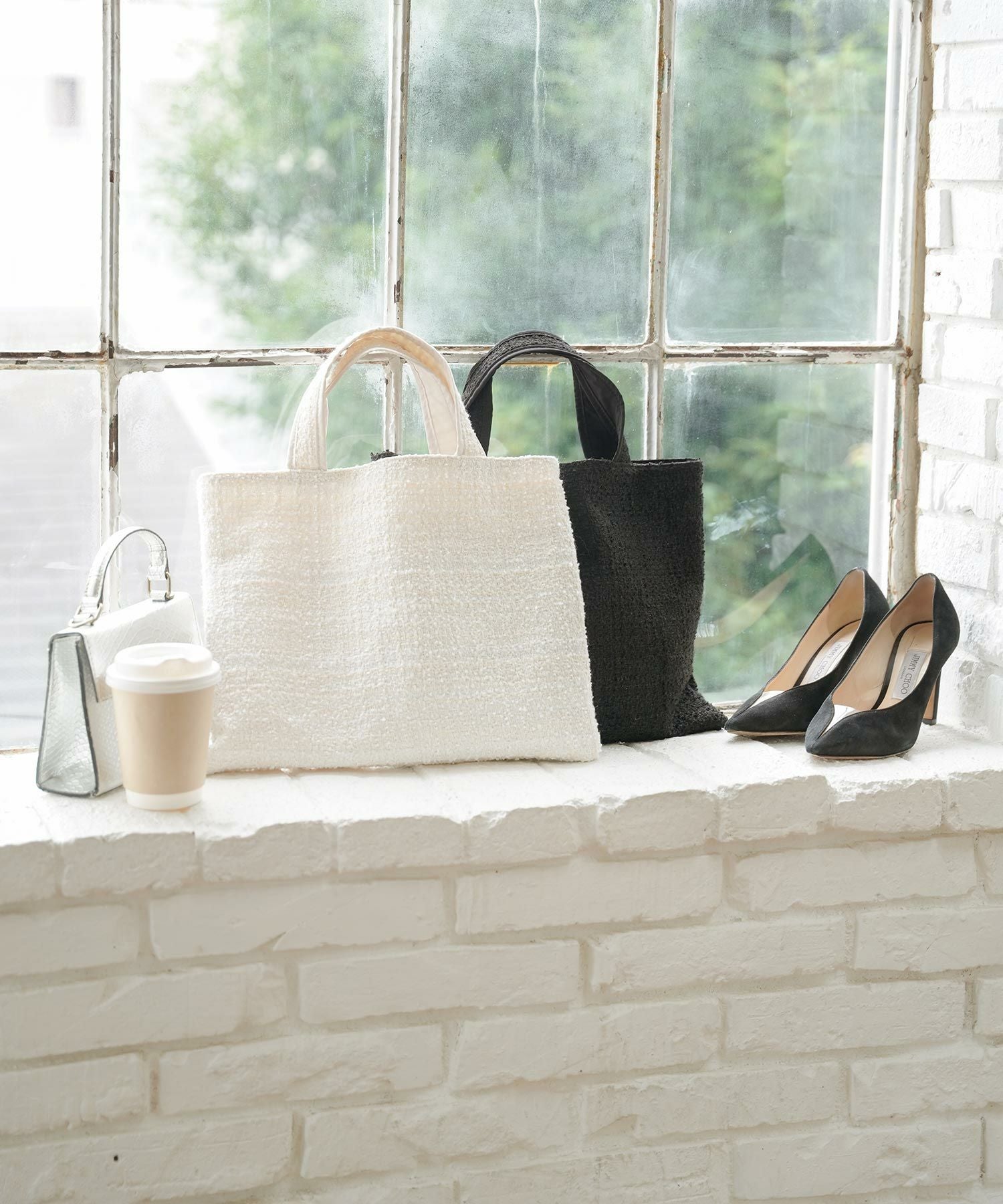 ツイード サブ バッグ Liala×PG