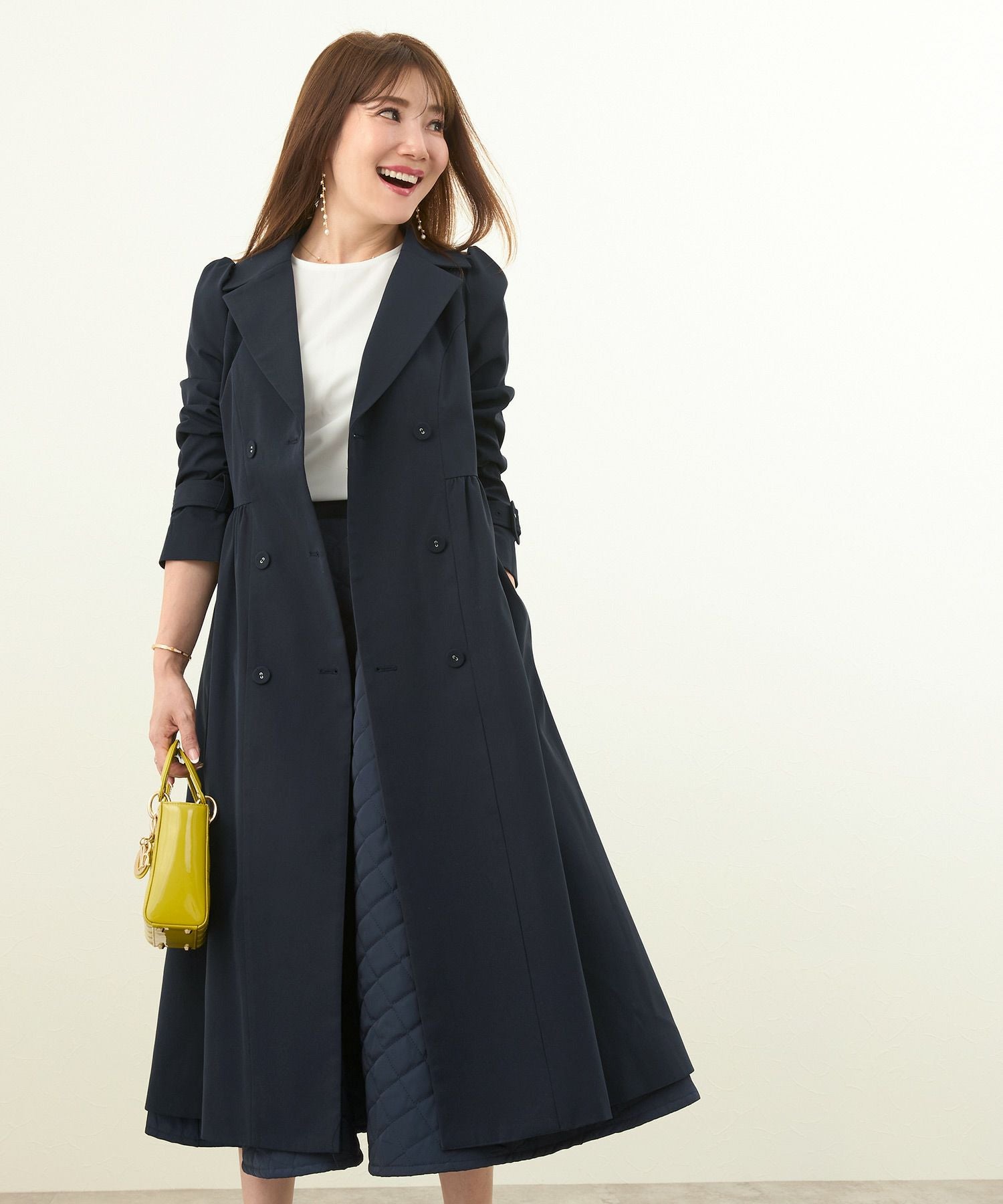 2点以上で半額クーポン対象 ベルト付き くるみボタン テーラード