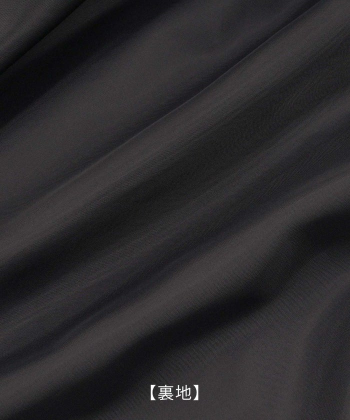 ワンピース/襟付き/バルーンスリーブ/膝下丈/5分袖/春/夏/秋/大人可愛い