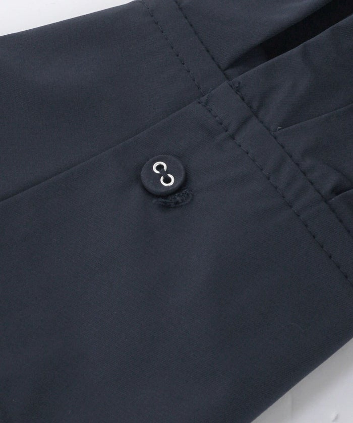 ライトアウター/ジャケット/バルーンヘム/フード/ファスナー&ボタン/撥水/フリル/大人可愛い