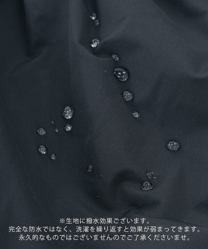 ライトアウター/ジャケット/バルーンヘム/フード/ファスナー&ボタン/撥水/フリル/大人可愛い