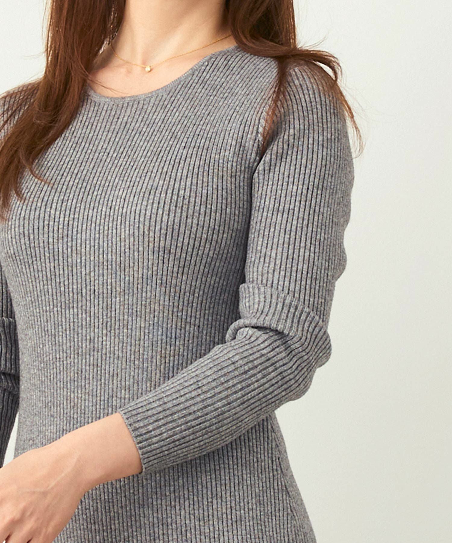 リブニット タイト ワンピース Liala×PG 全3色｜lpg331-1760【3】