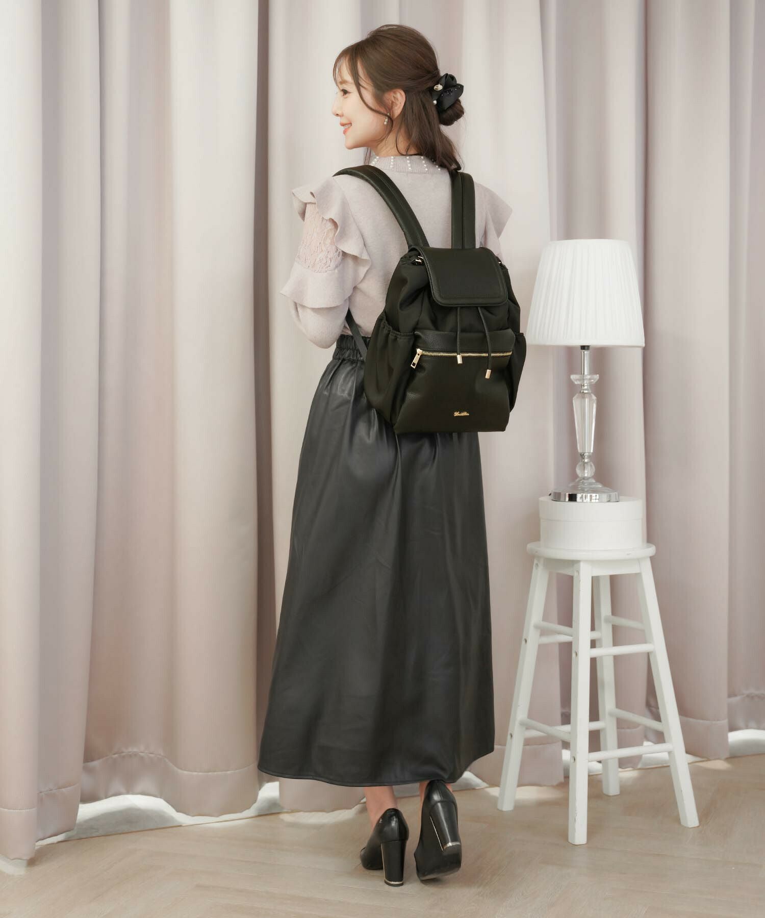 le reve vaniller 2WAY ショルダー バッグ ＆ リュック 2WAY カスタム ショルダー バッグ ＆ リュック le reve vaniller 全3色