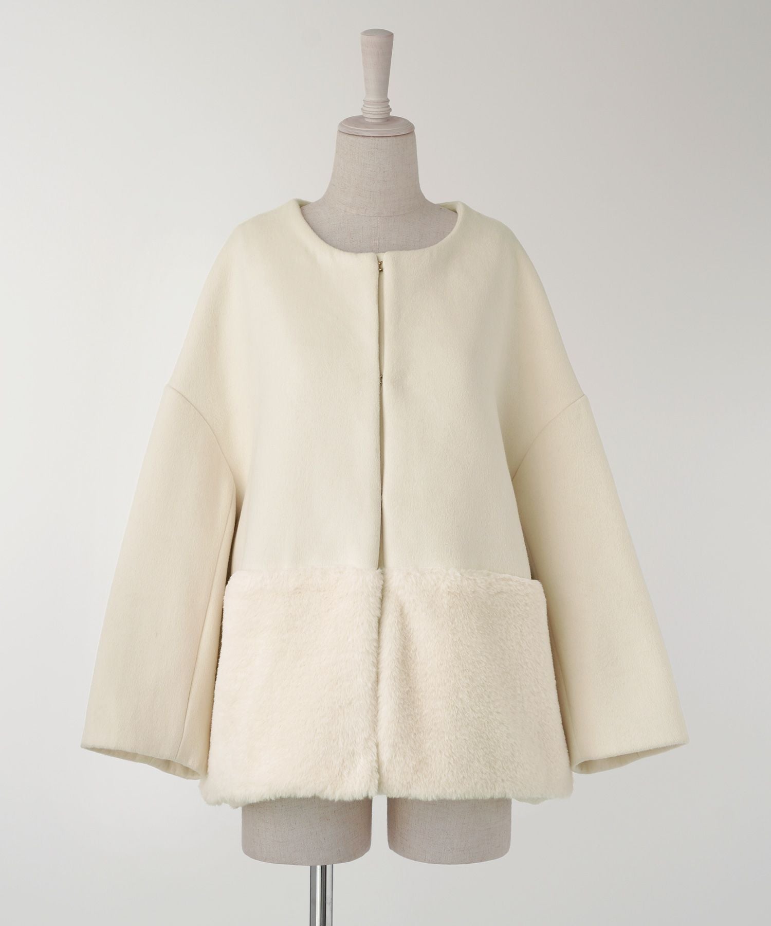 エコファーコンビ ショート コート HUIT 全5色｜hit131-0032【1