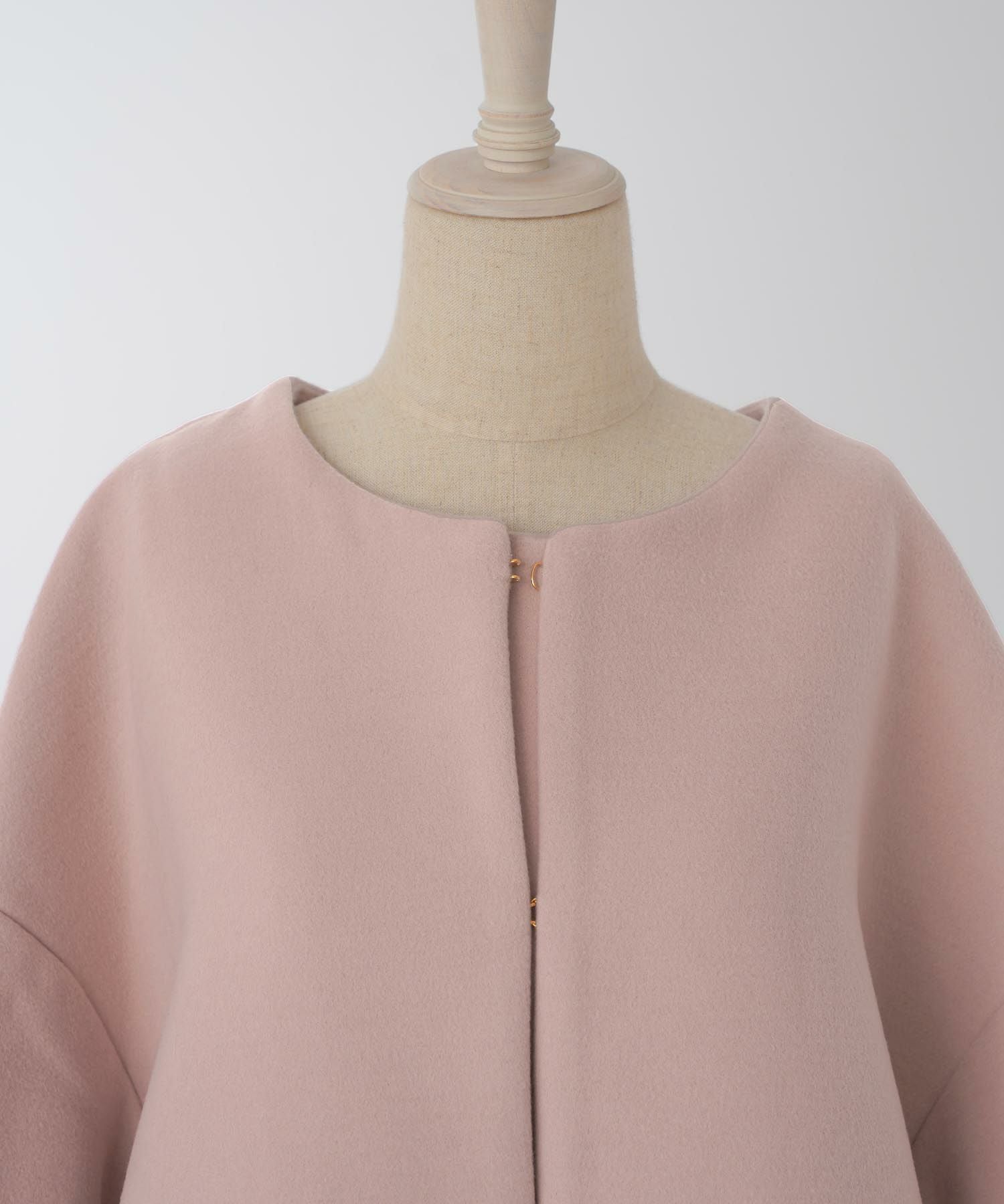 OUTLET-SALE エコファーコンビ ショート コート HUIT 全5色｜hit131