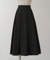 レディース/スカート/ボトムス/フレア/タック/春/夏/秋/冬/エクリュ/ピンク/チャコール/ブラック