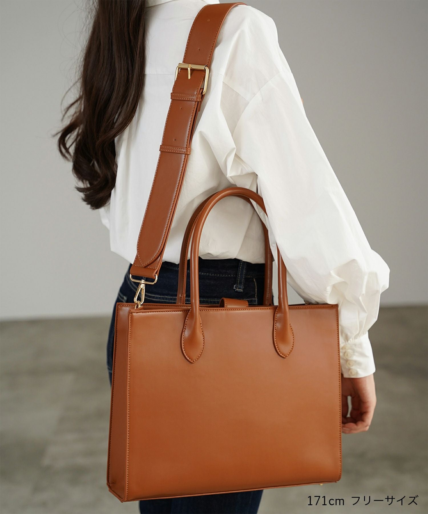 エコレザー 2way スクエア バッグ lieulien×nap 全3色｜lul932-0335【7