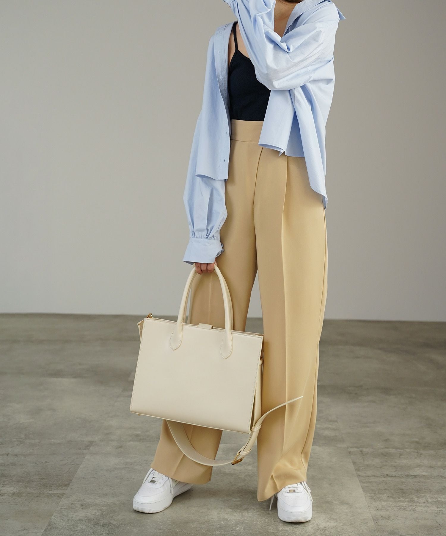 エコレザー 2way スクエア バッグ lieulien×nap 全3色｜lul932-0335【7